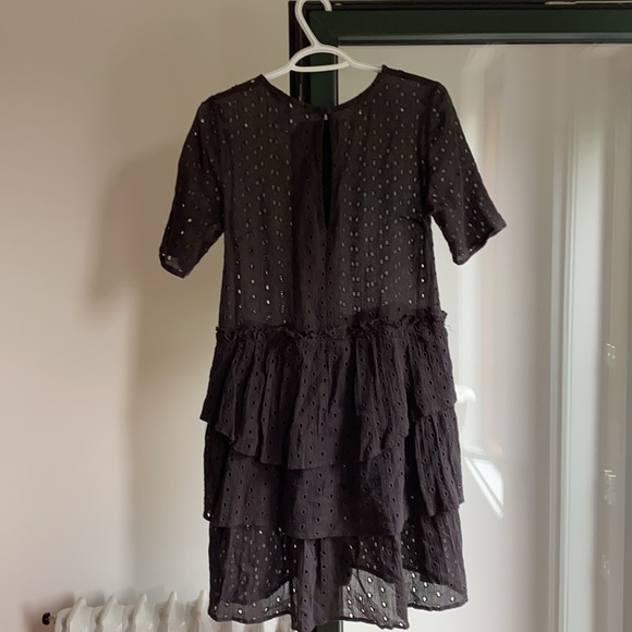 Black eyelet dress - Picture 2 of 3